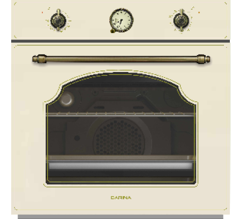 Встраиваемый электрический духовой шкаф Darina 2V8 BDE 112 707 Bg