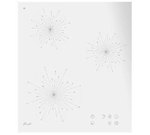 Варочная панель FORNELLI PI 45 INIZIO WH