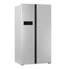 Холодильник ASCOLI ACDS601W (серебристый)