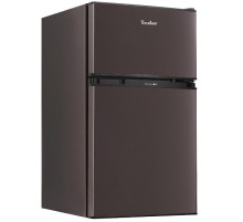 Холодильник TESLER RCT-100 DARK BROWN