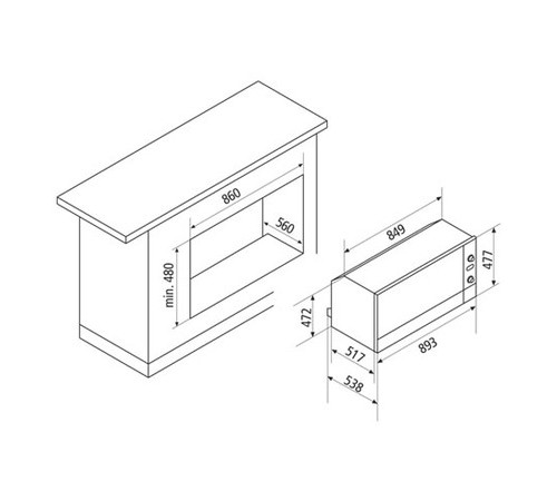 Духовой шкаф GLEM gfp993ix