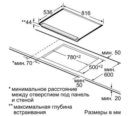 Поверхность BOSCH pkc 885n14d