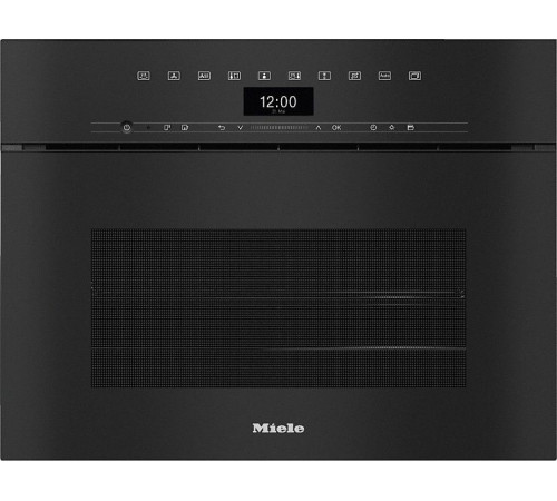 Встраиваемая пароварка MIELE DGC7440X OBSW чёрный обсидиан