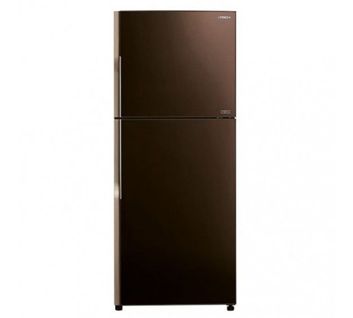 Холодильник HITACHI R-VG 472 PU8 GBW коричневое стекло