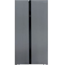 Холодильник Shivaki SBS 570 DNFX нержавеющая сталь