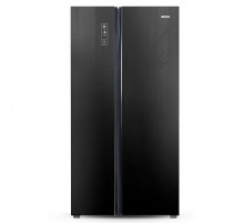 Холодильник GINZZU NFK-530 Black glass