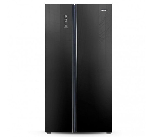 Холодильник GINZZU NFK-530 Black glass