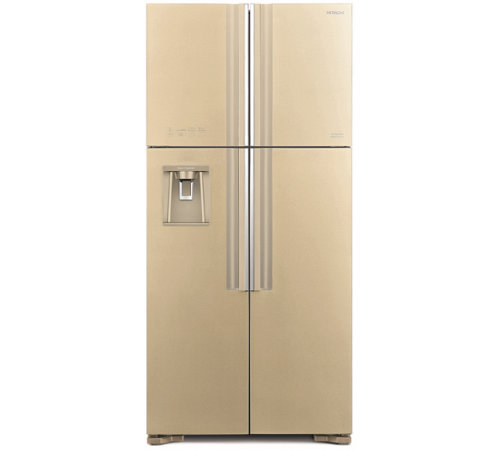 Холодильник HITACHI R-W 662 PU7X GBE бежевое стекло