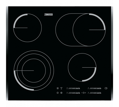 Стеклокерамическая панель ZANUSSI CKZ6450KF