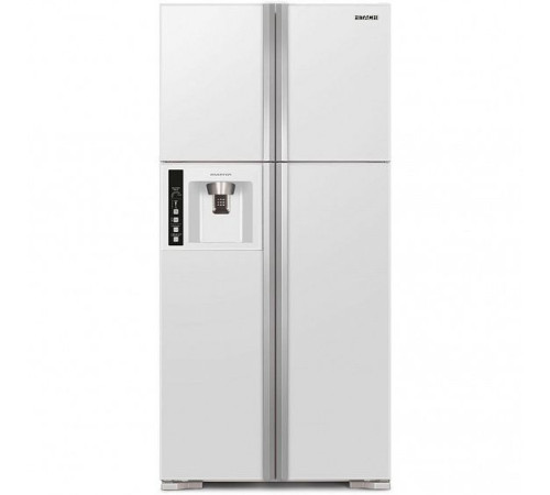 Холодильник HITACHI R-W662 PU3 GPW белое стекло
