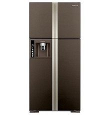 Холодильник  HITACHI r-w662 pu3 gbw темно-коричневый
