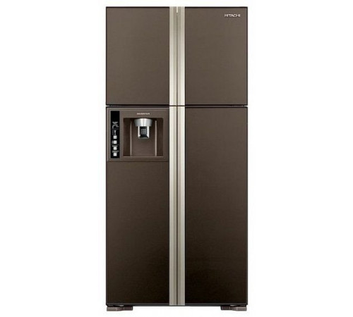 Холодильник  HITACHI r-w662 pu3 gbw темно-коричневый