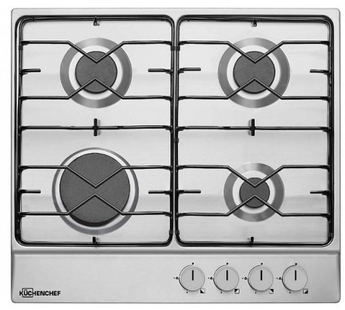Встраиваемая газовая варочная панель Kuchenchef KHG610X