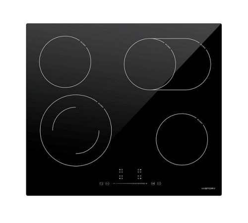Варочная поверхность HiSTORY HС 6412 BBK