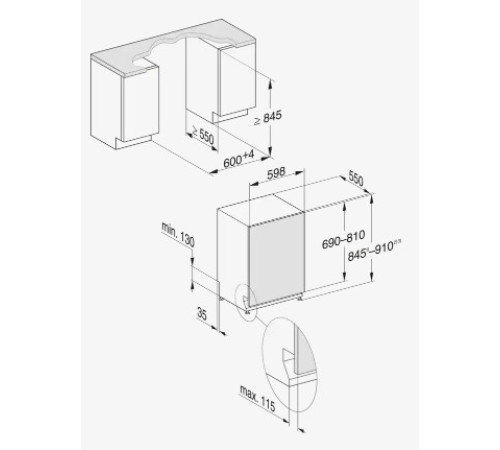 Посудомоечная машина MIELE G 7985 SCVi XXL AutoDos K2O