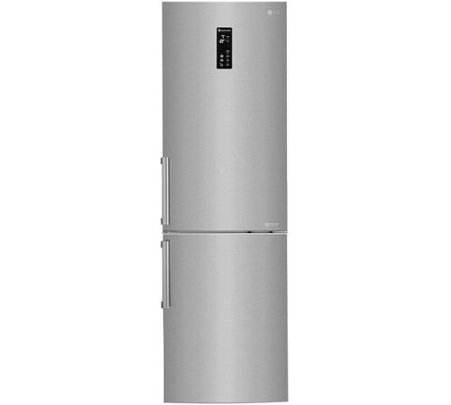 Холодильник LG GB-B59PZFFB нержавеющая сталь