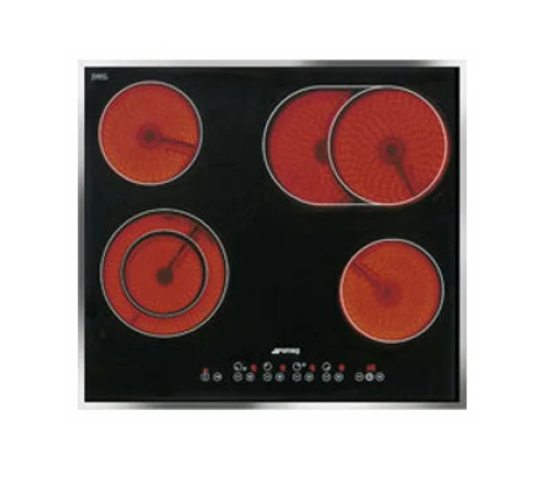 Варочная поверхность Smeg SE2665CX черный