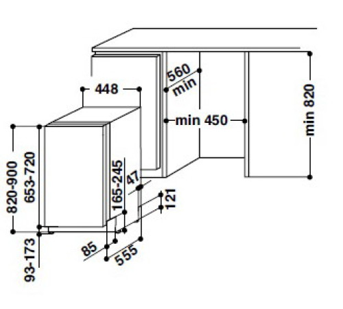 Посудомоечная машина INDESIT DISR 57H96 Z