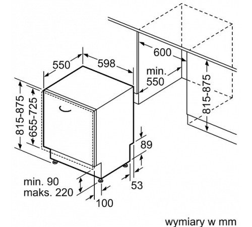 Посудомоечная машина SIEMENS SN636X06KE