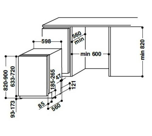 Посудомоечная машина Indesit DIFP 8B+96 Z
