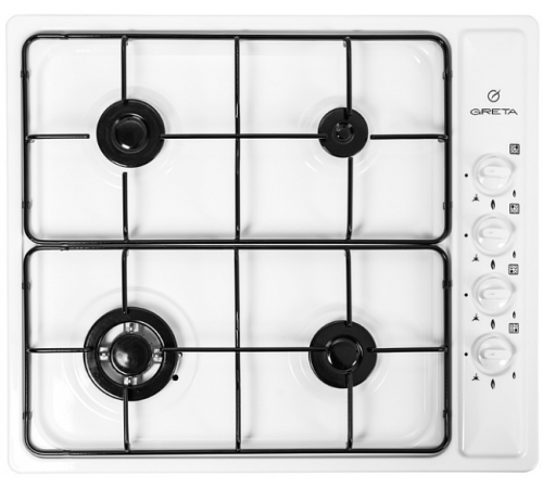 Варочная панель GRETA СВ-4 белый