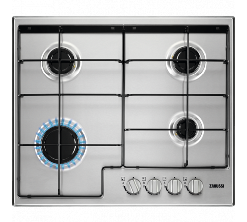 Встраиваемая газовая варочная панель ZANUSSI GPZ 262 SS