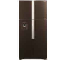 Холодильник HITACHI R-W 662 PU7X GBW коричневое стекло