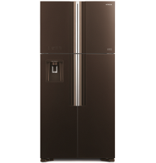 Холодильник HITACHI R-W 662 PU7X GBW коричневое стекло