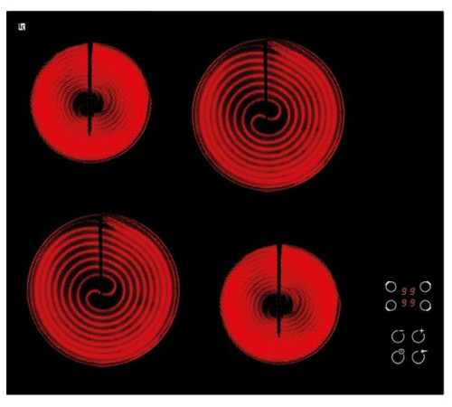 Варочная поверхность ARDESIA pe 58 fh
