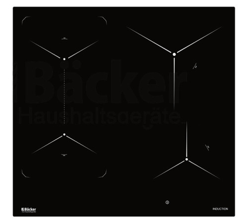 Варочная поверхность BACKER BIH604-1T-S4 Black