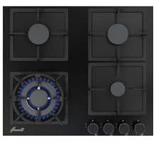 Рабочая варочная поверхность FORNELLI pga 60 quadro bl