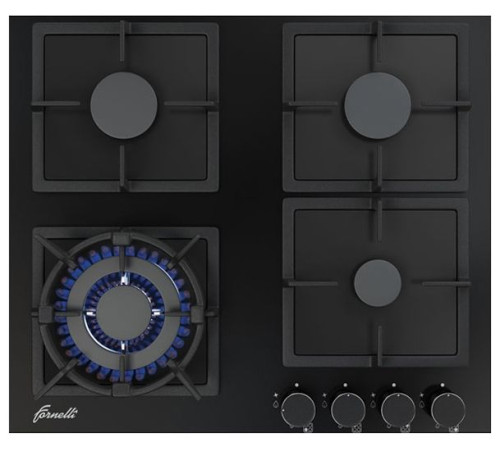 Рабочая варочная поверхность FORNELLI pga 60 quadro bl