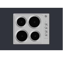 Варочная панель Ardesia MA 04 BEABXS