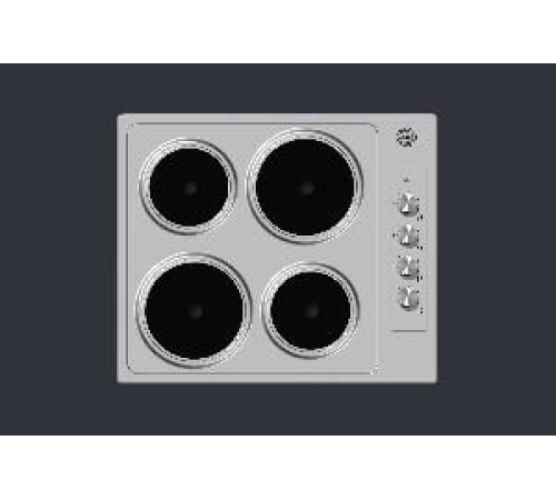 Варочная панель Ardesia MA 04 BEABXS