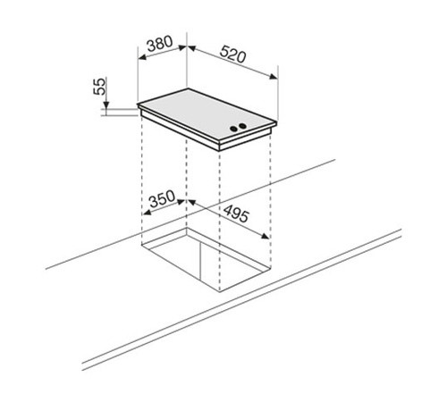 Варочная поверхность GLEM gvp42hbk