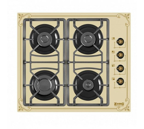 Варочная панель  ZorG BP4 FD RCR