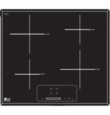 Встраиваемая электрическая варочная панель LG HU642PH