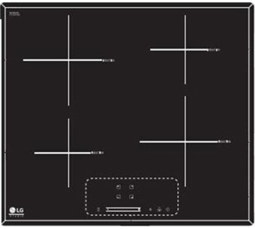 Встраиваемая электрическая варочная панель LG HU642PH