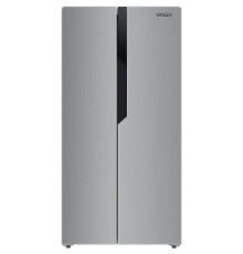 Холодильник GINZZU NFK-420 SbS серебристый