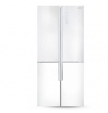 Холодильник Ginzzu NFK-510 белый стекло