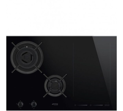 Комбинированная варочная панель SMEG PM6721WLDX