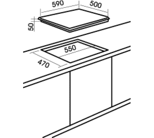Варочная панель MBS PG-611 BL