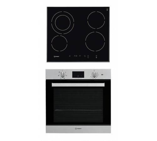 Духовой шкаф + варочная поверхность INDESIT VRA 641 DBS IFW 65Y0 IX