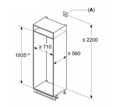 Холодильник BOSCH KBN96NSE0