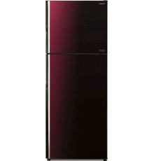 Холодильник HITACHI R-VG 472 PU8 XRZ красное стекло