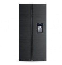 Холодильник Ginzzu NFK-467SBS темно серый