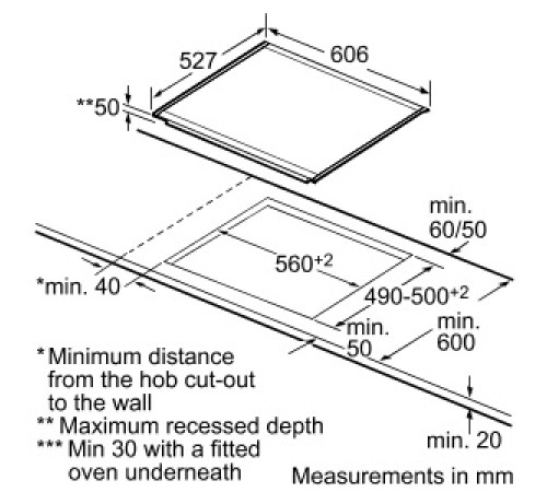 Поверхность BOSCH pib 675l34 e