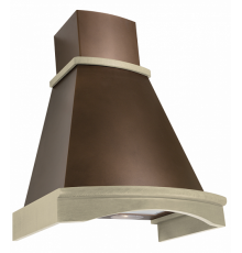 Вытяжка ELIKOR ротонда 60 медь/дуб/неокр