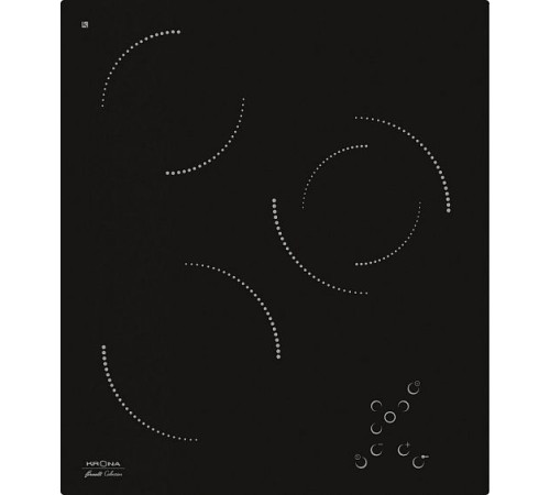 Стеклокерамическая панель KRONA DELIZIA 45 BL