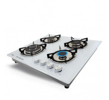 Встраиваемая газовая варочная панель Ginzzu HCG-443 белый